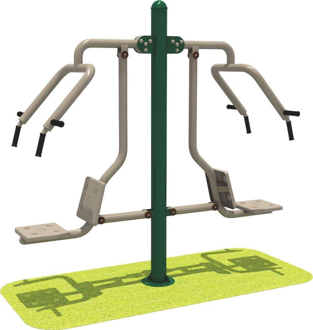 凯发(中国)官网运动健身器材 限位双人坐