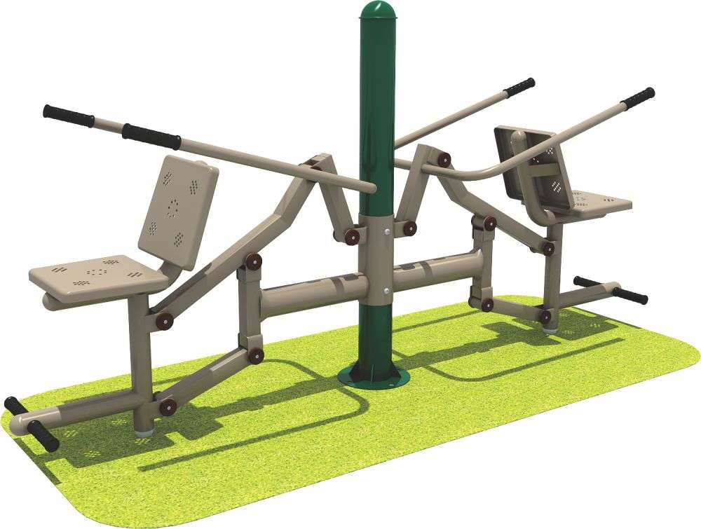 凯发(中国)官网运动健身器材 双人坐压器